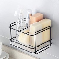 ZVD - Sink Sponge Rack Bathroom Sink Storage Rack Black ZVD - Sink Sponge Rack Bathroom Sink Storage Rack Black von ZVD