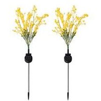 ZVD - Solar-Rasenlaterne, Außenbeleuchtung, Landschaftslicht, ideal für Garten, Park oder Rasen, 2er-Pack von ZVD