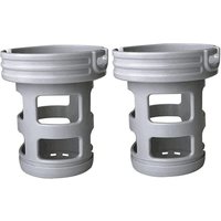 ZVD - Spa Lite Filter für mspa, Filter für mspa Lite, für mspa Whirlpool Filter - Boote und Whirlpools - Modell ab 2020 (2 Stück Filterhalter) von ZVD