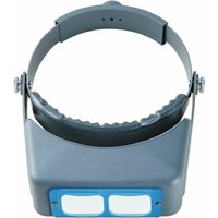 Stirnbandlupe, freihändige Juwelierlupe, Kopfhalterung, Headset-Lupe, Visier, optisches Glas, 4 austauschbare Linsen zum Lesen, Reparieren von ZVD
