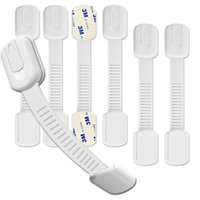 Stück Kindersicherungen für Schubladen, Schränke, Türen, Vitrinen, Schubladen und Öfen mit 3M-Kleber, einfach zu installieren von ZVD