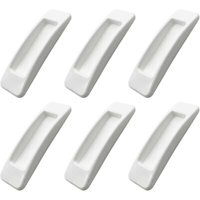 Stück selbstklebende Schiebetürgriffe Selbstklebende Griffe für Schiebetüren mit doppelseitigen Klebebändern Schiebetür Schubladen ohne Perforation von ZVD