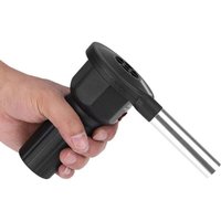 Tragbarer elektrischer Ventilator, batteriebetrieben, für Grill, Holzkohlegrill von ZVD