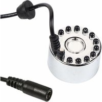 Ultraschall-Nebelmaschine, Farbwechsel-Nebelgerät für Springbrunnen, Teich-Nebel, Luftbefeuchter, 12 LEDs, 24 V (Dreifarb-Gradienten-Zerstäuber + Ultraschall-Nebelmaschine, Farbwechsel-Nebelgerät für Springbrunnen, Teich-Nebel, Luftbefeuchter, 12 LEDs, 24 V (Dreifarb-Gradienten-Zerstäuber + von ZVD