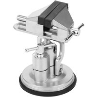 Universal-Schraubstock aus Aluminiumlegierung für die Holzbearbeitung – verstellbare Mehrwinkel-Werkbank zum Bohren, Sägen und für die Holzbearbeitung von ZVD