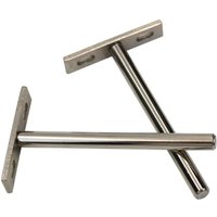 Unsichtbare schwebende Regalhalterung – vollständig versteckt – perfekte Unterstützung – komplette Montage – komplettes Set mit Schrauben und Dübeln von ZVD