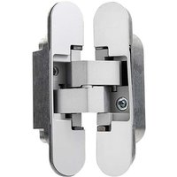 ZVD - Unsichtbares Scharnier für schwere Türen – 2er-Set (Last 40 kg, Öffnung 180°) von ZVD