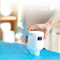 Vakuumpumpe für Zuhause, elektrische Pumpe, Reise-Kleidung, Aufbewahrungstasche, elektrische Versiegelungsmaschine, weiß von ZVD