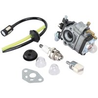 Vergaser-Kit für Rasenmäher aus Aluminium, Zündkerzenfilter für Modelle TH23, TH26, TH34 23CC, 25CC, 26CC, 33CC, 35CC von ZVD