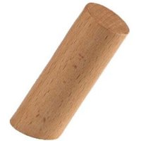 Wandhaken aus Holz, Kleiderbügel für Hüte, Taschen, Kleidung, Dekoration für die Haustür – 4 Stück, Buche (Gelbe Ulme, 8 cm) von ZVD