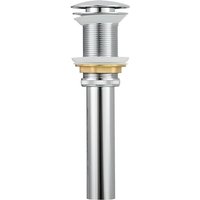 Waschbeckenablauf ohne Überlauf, Messing-Waschbeckenablauf mit Zugschnur, Pop-up-Waschbeckenablauf, Chrom Waschbeckenablauf ohne Überlauf, Messing-Waschbeckenablauf mit Zugschnur, Pop-up-Waschbeckenablauf, Chrom von ZVD