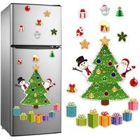 Weihnachtlicher Kühlschrankaufkleber mit Cartoon-Motiv, 3D-Dekoration, wasserfeste Magnetdekoration Weihnachtlicher Kühlschrankaufkleber mit Cartoon-Motiv, 3D-Dekoration, wasserfeste Magnetdekoration von ZVD