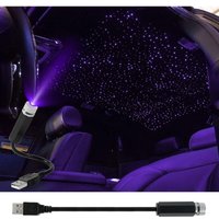 Weinsamkeit LED-Projektorlampe, tragbare Dachlampe mit USB-Schnittstelle, Plug-and-Play, Sternenhimmel-Beleuchtungsmuster, einstellbares Nachtlicht, von ZVD