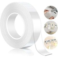 Wiederverwendbares Nano-Klebeband, Nano-Klebeband, spurloses, waschbares Klebeband, spurloser doppelseitiger Multifunktionskleber, rutschfester von ZVD