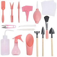 16 Piece Bonsai Tool Kit Mini Succulent Plant Transplanting Gardening Tools von ZVD