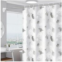 ZVD 1pc Duschvorhänge, Duschvorhang 180x200 cm, Anti-Schimmel Duschvorhang - Weißer Waschbarer Blättervorhang - mit 12 Vorhanghaken - für Zuhause, ZVD 1pc Duschvorhänge, Duschvorhang 180x200 cm, Anti-Schimmel Duschvorhang - Weißer Waschbarer Blättervorhang - mit 12 Vorhanghaken - für Zuhause, von ZVD