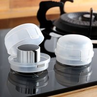 ZVD - 4pcs Couvercle de Sécurité pour Bouton de Four,Couvercles de Protection pour Bouton de Cuisinière von ZVD