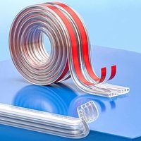 ZVD-5 Meter Tischeckenschutzleiste, Transparenter Möbeleckenschutz, Vorgeklebter Kantenschutz für Tische, Fensterbänke ZVD-5 Meter Tischeckenschutzleiste, Transparenter Möbeleckenschutz, Vorgeklebter Kantenschutz für Tische, Fensterbänke von ZVD
