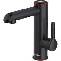 ZVD Badarmatur mit Durchlauferhitzer LED Digitalanzeige Badarmatur 120° Drehbar Waschtischarmatur IPX4 Wasserdicht Waschtischarmatur Einhebel von ZVD