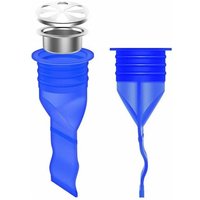 ZVD Einstellbarer Silikon-Waschbecken-Bodenablauf-Abflusssiphon Rückschlagventil für Badezimmer-Toiletten-Balkonrohre von ZVD