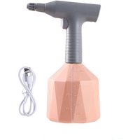 ZVD Elektrisches Sprühgerät mit Nebeldüse, tragbares Wassersprühgerät für Rasen und Garten (Pink 1L) von ZVD