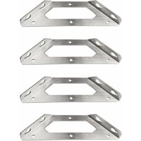 ZVD - Equerre Etagere Murale Equerre Etagere Murale Equerre Metal de étagère Robuste Equerre Charge Lourde Inox Equerre Metal Etagere Triangle pour von ZVD