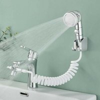 ZVD-Handbrause-Set für Waschbecken, Handbrause mit 3 Sprühmodi für Haarwäsche, Badezimmer, Waschküche, Hauswirtschaftsraum von ZVD
