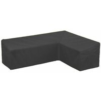 ZVD L-förmige Garten-Ecksofa-Abdeckung, Schutzhülle für Gartenmöbel aus Oxford-Stoff (Schwarz) – 270 x 270 x 90 cm von ZVD