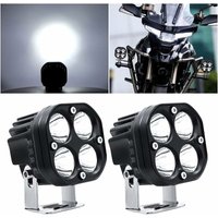 ZVD-LED Arbeitsscheinwerfer 12V,40W Motorrad Zusatzscheinwerfer LED Spot Flutlicht Nebelscheinwerfer 24V 12000Lm LED Frontscheinwerfer Off Road von ZVD