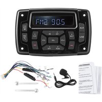 ZVD Multimedia-Receiver, 12 V kompakter Marine-MP3-Player AM/FM Digital-Stereo-Receiver Bluetooth-Radio für Marineboote ZVD Multimedia-Receiver, 12 V kompakter Marine-MP3-Player AM/FM Digital-Stereo-Receiver Bluetooth-Radio für Marineboote von ZVD