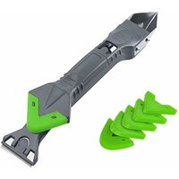 ZVD - Outils de Calfeutrage en Silicone,5 en 1 Kit de Calfeutrage en Silicone, Grattoir Lisseur Joint Silicone, Dissolvant de Silicone, Kit Joint von ZVD