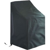 ZVD Schutzhülle für 4 bis 6 stapelbare Gartenstühle 64 x 64 x 70/120 cm von ZVD