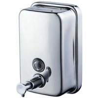 ZVD Seifenspender zur Wandmontage für Küche und Bad, 18 oz/500 ml, Edelstahl, poliertes Chrom, BA4028SS5 von ZVD