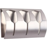 ZVD Selbstklebender Handtuchhalter fürs Badezimmer, Handtuchhaken für die Küche mit 3 Haken aus gebürstetem Edelstahl, 10 kg ZVD Selbstklebender Handtuchhalter fürs Badezimmer, Handtuchhaken für die Küche mit 3 Haken aus gebürstetem Edelstahl, 10 kg von ZVD