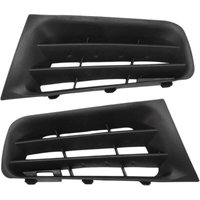 x schwarze Kühlergrills vorne rechts und links 7701474478 für Megane 2 Phase II von ZVD