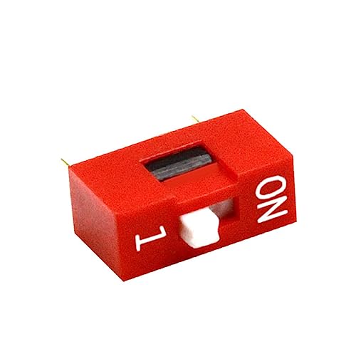 10 Stück DS-01 1-stelliger DIP-Schalter for LED-Dimmer 1-stelliger DIP 1p 2,54 mm DIP-Schalter von ZVGTFHIX