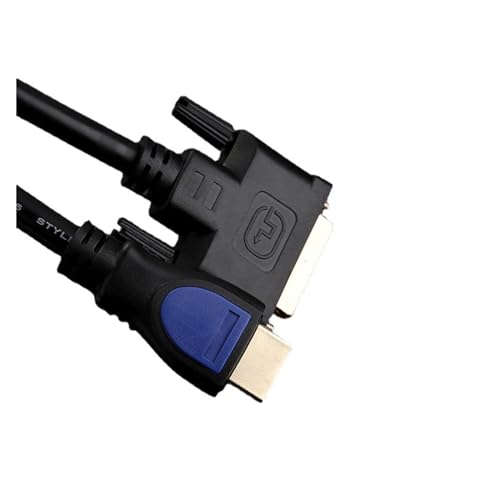 ZVGTFHIX 3 Meter langes HDTV-zu-DVI-Computer-zu-TV-1080P-Dual-Magnetring-Display, sauerstofffreies, kupfervergoldetes HD-Kabel von ZVGTFHIX