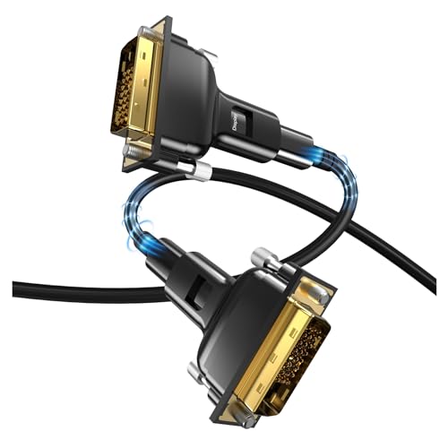 ZVGTFHIX DVI-Kabel Dvi-Computersignalverbindungskabel 4K-Engineering-Rohrspleißung hochauflösender, vergoldeter Engineering-Draht(7.5 meters) von ZVGTFHIX