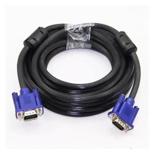 ZVGTFHIX Hauptleitung Kupfer Hilfsleitung Kupferkaschiertes Stahldisplay Standard 3+6 VGA-Leitung 15-polige VGA-Verbindungsleitung Stecker/Stecker 5 Meter ZVGTFHIX Hauptleitung Kupfer Hilfsleitung Kupferkaschiertes Stahldisplay Standard 3+6 VGA-Leitung 15-polige VGA-Verbindungsleitung Stecker/Stecker 5 Meter von ZVGTFHIX