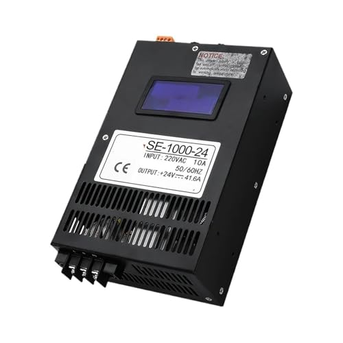ZVQYSGIW 1000W 0-12V 15 24V 36V 48V 60V 80V 110V 150V Schaltnetzteil 110V/220V AC/DC Digitalanzeige Einstellbare Spannung(0-12V_1000W) von ZVQYSGIW
