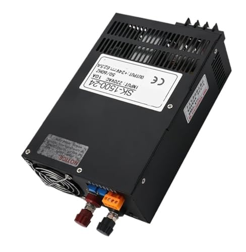 ZVQYSGIW 1500W Schalt Netzteil 110V/220V AC-DC 0-12V 24V 36V 48V 60V 72V 80V 110V 150V 220V Einstellbar(0-48V_1500W) von ZVQYSGIW