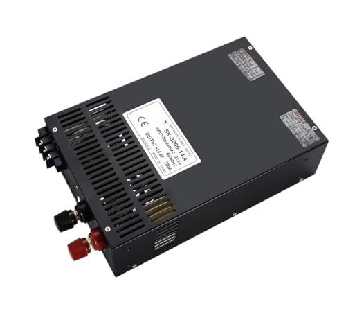 ZVQYSGIW 3000W Schalt Netzteil 110/220V/380V AC ZU DC 0-12V 15V 200A 24V 36V 48V 60V 80V 110V 220V 300V CC/CV Einstellbar(200-240VAC_0-12V 250A) von ZVQYSGIW