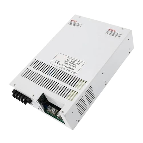 ZVQYSGIW 4000W Schaltnetzteil 220V/380V AC/DC 15V-220V CC/CV Einstellbar Industrieller Transformator 48V 80V Batterieladung(0-48V 83.3A_4000W) von ZVQYSGIW