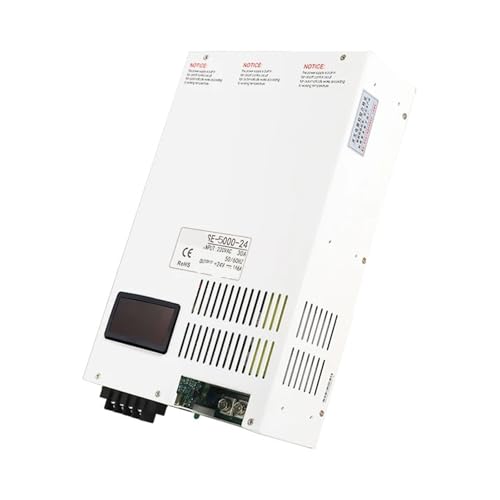 ZVQYSGIW Mit/Keine Digitalanzeige 5000W Schaltnetzteil CC/CV 110V/220V/380V AC/DC 0-220V Einstellbarer Transformatorkonverter(180-264V_0-110V 0-45.4A) von ZVQYSGIW