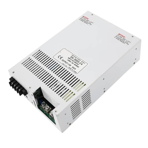 ZVQYSGIW Mit/Keine Digitalanzeige 5000W Schaltnetzteil CC/CV 110V/220V/380V AC/DC 0-220V Einstellbarer Transformatorkonverter(180-264V_0-48V 0-104.1A) von ZVQYSGIW