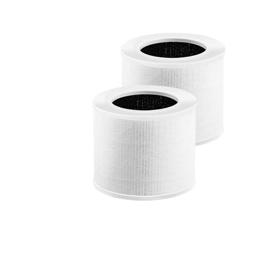 Kompatibel Mit LEVOIT, Core Mini-Luftreiniger-Ersatzfilter, 3-in-1, Hocheffiziente Aktivkohle, Core Mini-RF, 2er-Pack, Weiß Kompatibel Mit LEVOIT, Core Mini-Luftreiniger-Ersatzfilter, 3-in-1, Hocheffiziente Aktivkohle, Core Mini-RF, 2er-Pack, Weiß von ZVVOEDMR