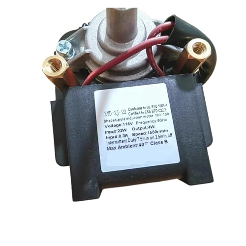 Kühllüfter Der Serie ZYD-2J-22, Eingang 22 W, Ausgang 4 W, 1550 U/min, 115 V, Gefrierlüfter, Spaltpol-Induktionsmotor For Kühlschränke von ZVVOEDMR