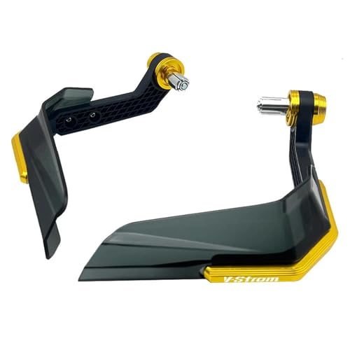 Handschutzschild Handschutzschutz Motorradlenker-Handschützer, Schutzgriff, Bremsschutz Für Suzuki V-Strom 650 Vstrom 1000 V Strom 1050 XT DL650 DL1000 DL 650 1000 Windschutzscheibe Handschützer(Gelb) von ZWBHNB