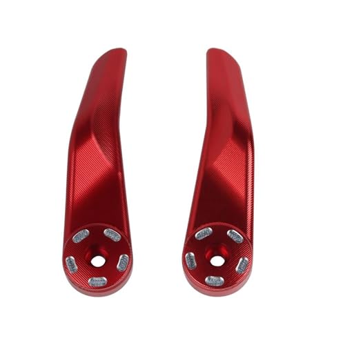 ZWBHNB Motorrad Für Ducati MULTISTRADA 1200 MTS1200 MTS1260 MTS950 MTS 950 1260 S Lenkerhandschutz Handschutzabdeckung Windschutzscheibe Handschützer(ROT) von ZWBHNB