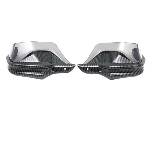 ZWBHNB Motorrad-Lenkerhandschutz Handgriffschutz Zubehör Für H&onda NT 1100 Nt 1100 2022-2023(Carbon Titan Set) von ZWBHNB
